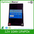 Batería de iones de litio recargable de luz solar Mini 12V10ah